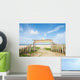 Image Wooden Gate Beach Wall Decal