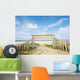 Image Wooden Gate Beach Wall Decal