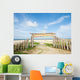 Image Wooden Gate Beach Wall Decal