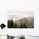Foggy Blue Ridge Mountains Wall Decal