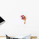 Patriotic Cat Holding up Wall Decal