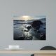 Distant Sail Ocean Horizon Wall Decal