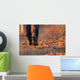 Closeup Woman Legs Hiking Wall Decal