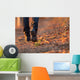 Closeup Woman Legs Hiking Wall Decal