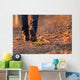 Closeup Woman Legs Hiking Wall Decal