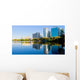 Orlando Florida Skyline Sunset Wall Decal