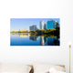 Orlando Florida Skyline Sunset Wall Decal