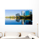 Orlando Florida Skyline Sunset Wall Decal