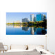 Orlando Florida Skyline Sunset Wall Decal