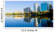 Orlando Florida Skyline Sunset Wall Decal