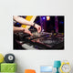 DJ Mixing Music Wall Decal
