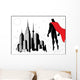 Superhero Watch Wall Decal