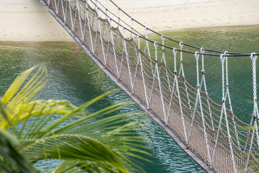 Rope Bridge Wall Decal