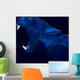Lioness Lion Low Poly Wall Decal