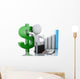 Business Statistic Graph Wall Decal