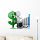 Business Statistic Graph Wall Decal
