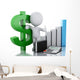 Business Statistic Graph Wall Decal
