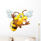Cartoon Cute Bee Wall Decal