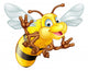 Cartoon Cute Bee Wall Decal
