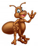 Cartoon Cute Ant Wall Decal
