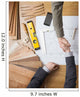 Businessman and Construction Engineer Wall Decal