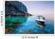 Woman Relaxing Boat Sea Wall Decal