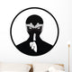 Ninja Icon Wall Decal