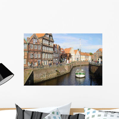 Fischmarkt Stade Wall Decal shown on a wall