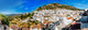 Panorama White Village Mijas Wall Decal