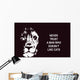 Lion head. Vector background. Poster Wall Mural