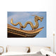 Asiatischer Drache Auf Dem Wall Decal