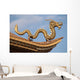 Asiatischer Drache Auf Dem Wall Decal