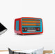 Vintage radio Wall Decal