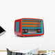 Vintage radio Wall Decal