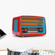 Vintage radio Wall Decal