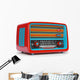 Vintage radio Wall Decal