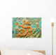 Golden Dragon Wall Beijing Wall Decal