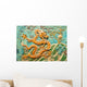 Golden Dragon Wall Beijing Wall Decal