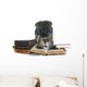 Reading Miniature Schnauzer Puppy Wall Decal