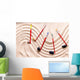 Artistic Musical Harmony Beach Wall Decal
