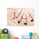 Artistic Musical Harmony Beach Wall Decal
