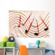 Artistic Musical Harmony Beach Wall Decal
