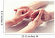 Care Is Home Elderly Wall Decal
