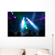 Blurred Disco Party Wall Decal