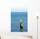 Sea Gull Sitting Wood Wall Decal