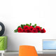 Few Red Roses Wall Decal Panoramic Wall Decal