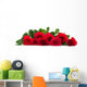 Few Red Roses Wall Decal Panoramic Wall Decal