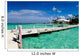 Rum Point Pier Wall Decal