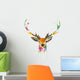 Watercolor Stag Deer Wall Decal