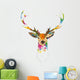 Watercolor Stag Deer Wall Decal